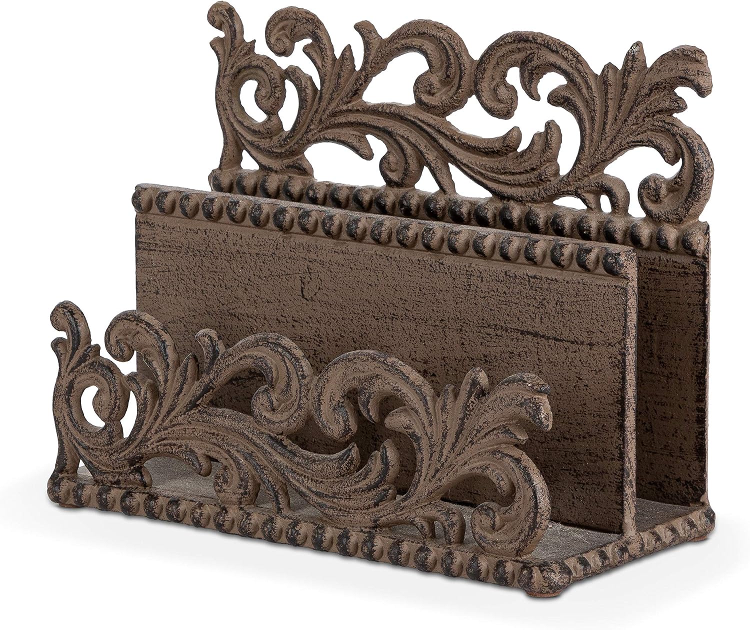 Metal Acanthus Letter Holder