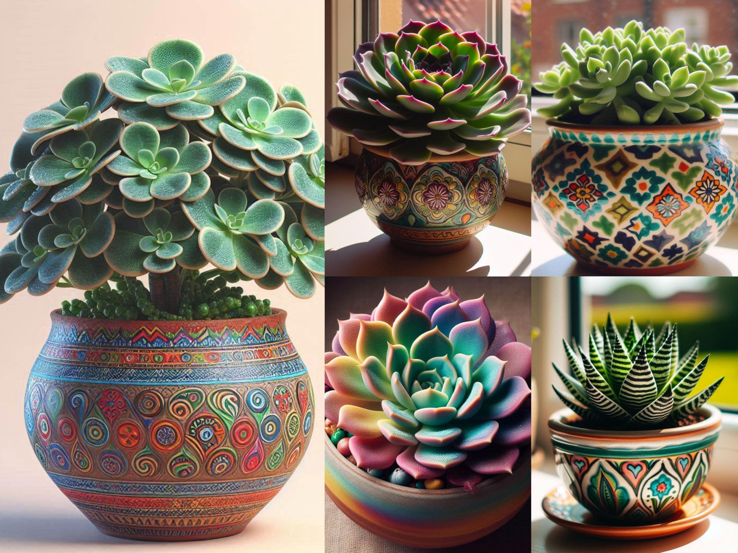 100+ SEEDS- Exotic Succulent Seeds Combo - Rainbow Echeveria,Sedum,Haworthia,Senecio,Aeonium - 20 X 5= 100 Seeds (B0D95LWSXB) Amazon Price History, Amazon Price Tracker