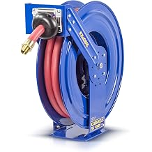 نظام أمان Coxreels EZ-TSHF-550 بكرة خرطوم وقود تعمل بنابض 3/4 بوصة x 50 300 رطل لكل بوصة مربعة