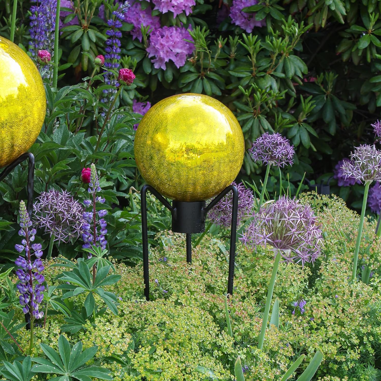 10" Gazing Globe, Lemon Drop