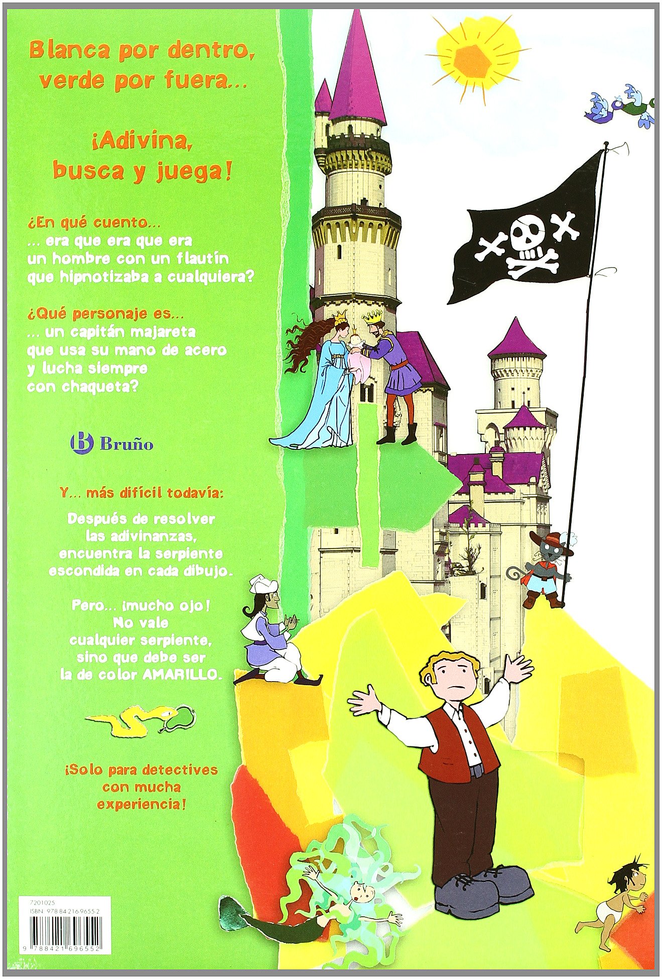 Blanca por dentro: Libro de adivinanzas para los que saben de cuentos (Castellano - A PARTIR DE 6 AÑOS - ÁLBUMES - Oro parece)