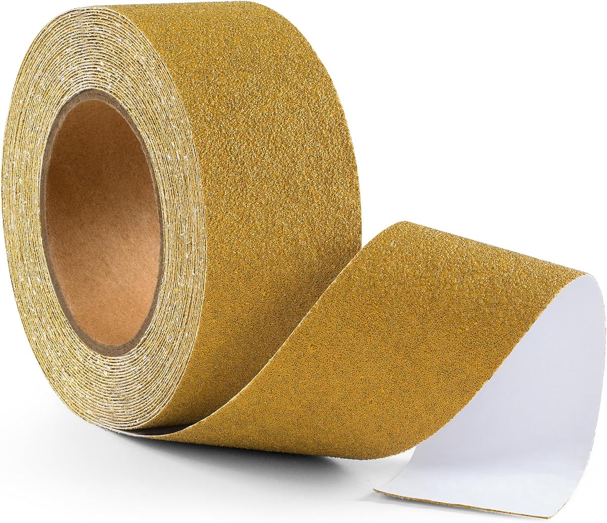 Papel de lija PSA Longboard, rollo de papel de lija de grano 40, 20 yardas x 2-3/4 pulgadas de ancho, papel de lija adhesivo autoadhesivo para carpintería, automoción, bloques de lijado