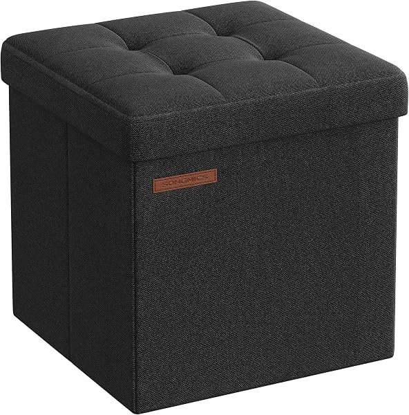 SONGMICS Storage Ottoman Bed End Stool