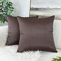 Vista 43 de Aiking Home - Funda de almohada decorativa rectangular de seda sintética de 12 x 18 pulgadas, cierre de cremallera, color aguamarina (juego de 2)
