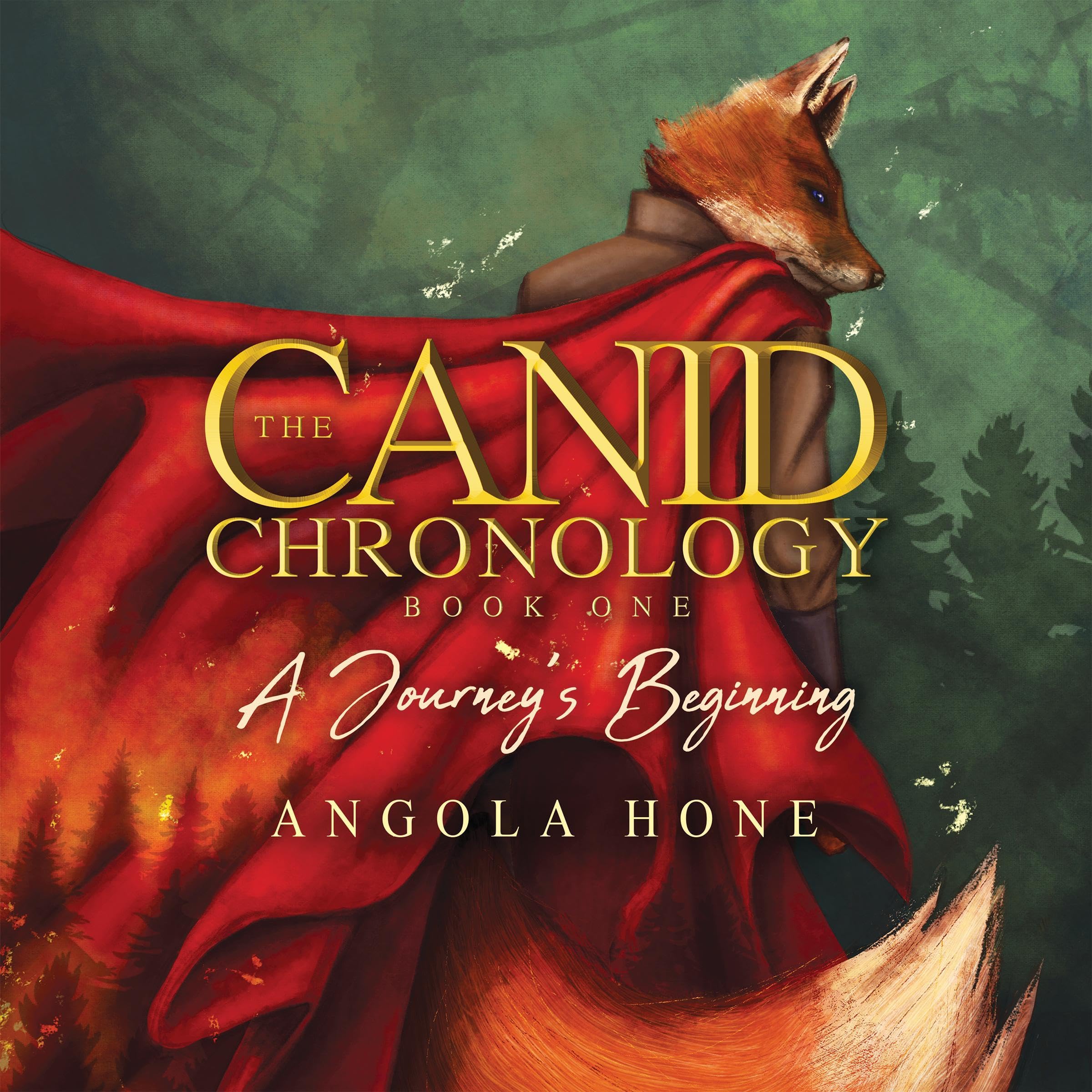 Cover art for The Canid Chronology, Book One: A Journey's Beginning