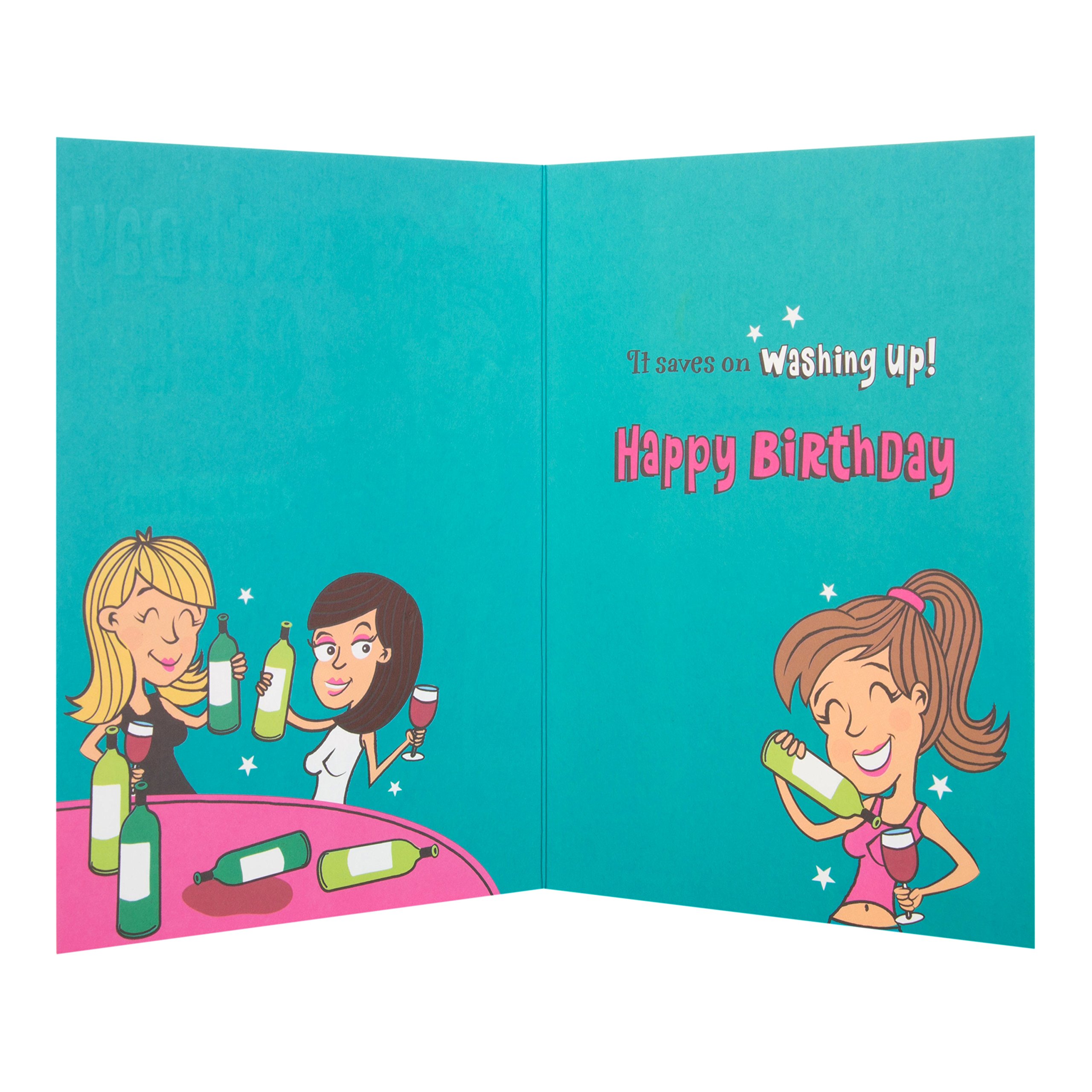 Hallmark Geburtstagskarte Blanko – Kleine Karte Mit Folien-Schriftzug, Inkl. Umschlag, Modernes Design