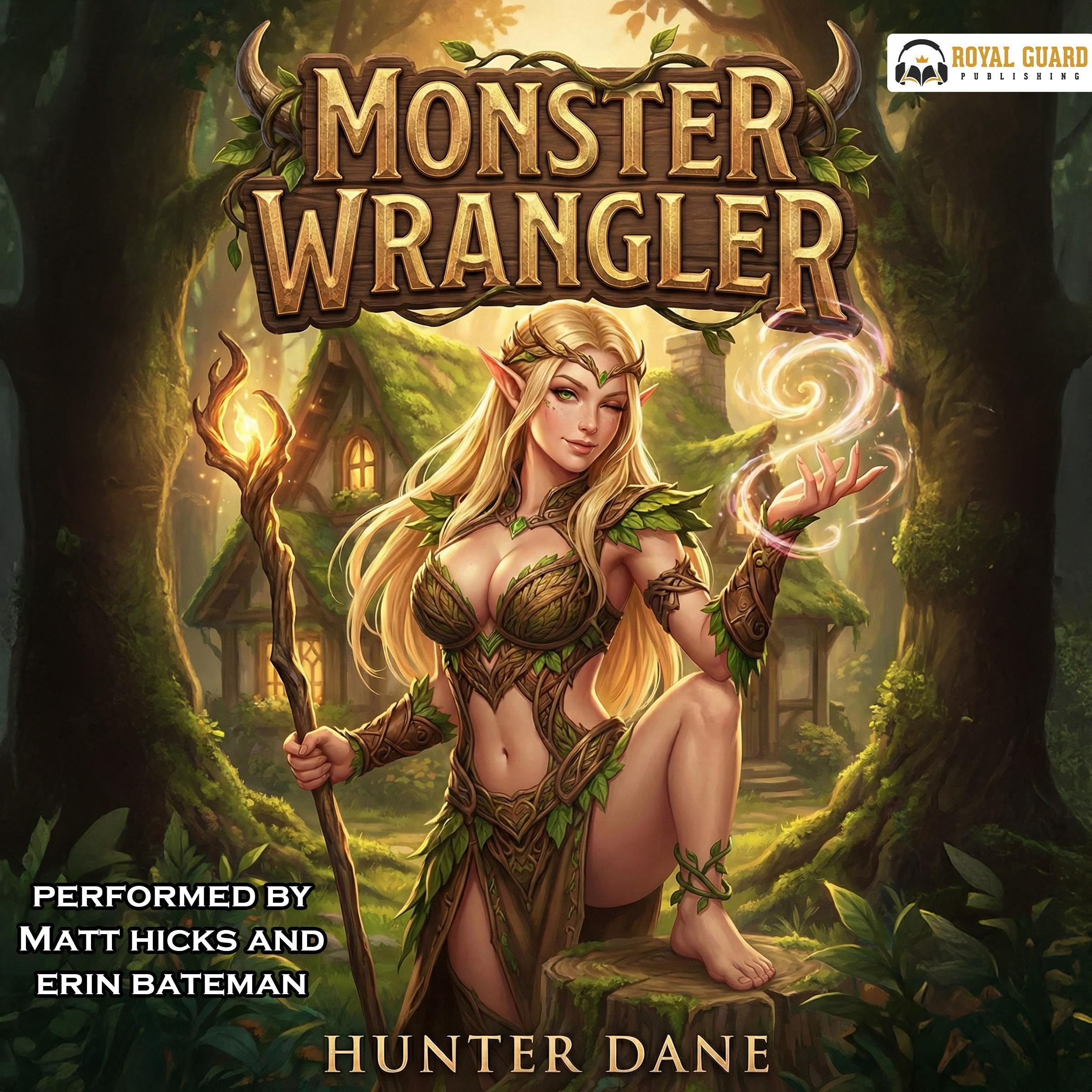 Cover art for Monster Wrangler: A LitRPG Fantasy