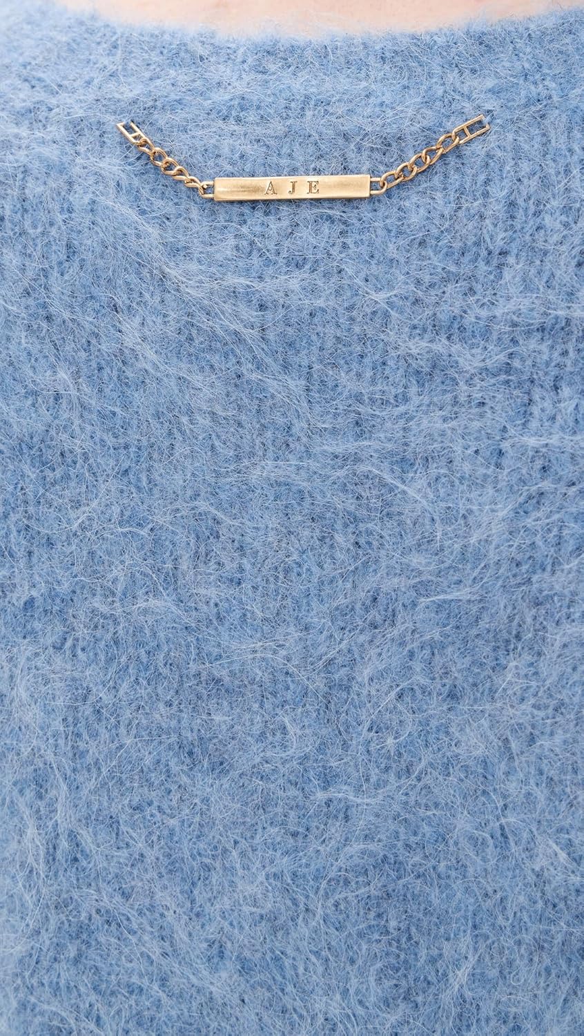 Aje Women's Celine Fluffy Cardigan - Image 6