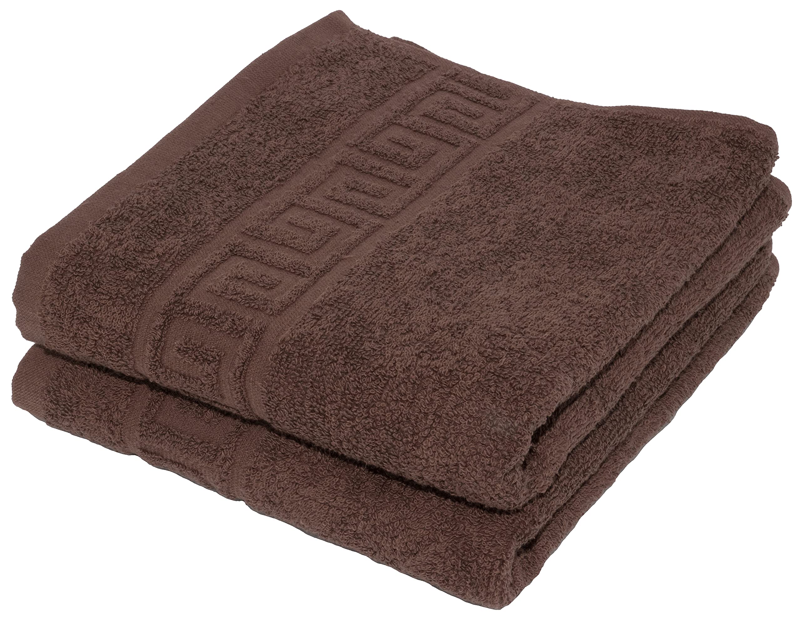 LIGHT TURQUOISE 2 X BATH TOWELS SET, 70X140 LARGE SIZE 100% NATURAL COTTON 500 GSM THICK ABSORBENT TOWEL, HOTEL QUALITY RINGSPUN — view 122