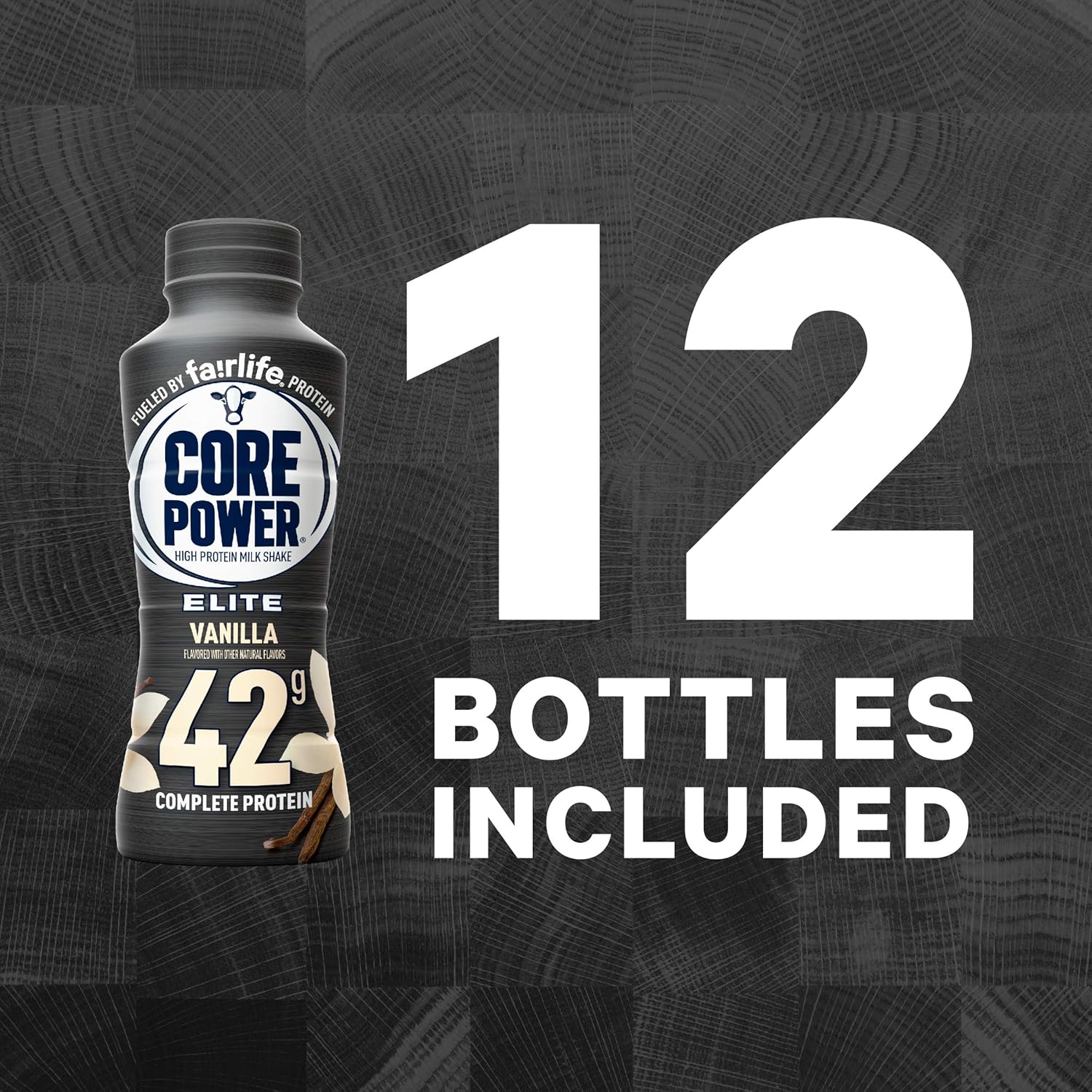 Fairlife Core Power Elite High Protein Shake (42g), Vanilla, Ready To Drink for Workout Recovery, 14 Fl Oz Bottles (12 Pack) : Grocery & Gourmet Food