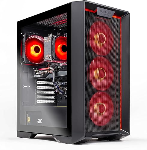 Miniatura 14 de Skytech Gaming Nebula Gaming PC Desktop – Intel Core i3 12100F 3.3 GHz, NVIDIA RTX 3050, 500GB NVME SSD, 16GB DDR4 RAM 3200, 600W Gold PSU, Wi-Fi
