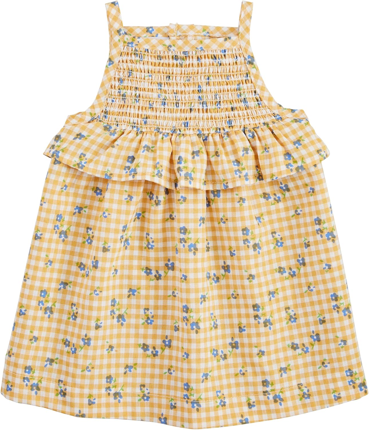 Mud Pie Baby-Girls Mud Pie Children's Yellow Smocked Baby Dress
