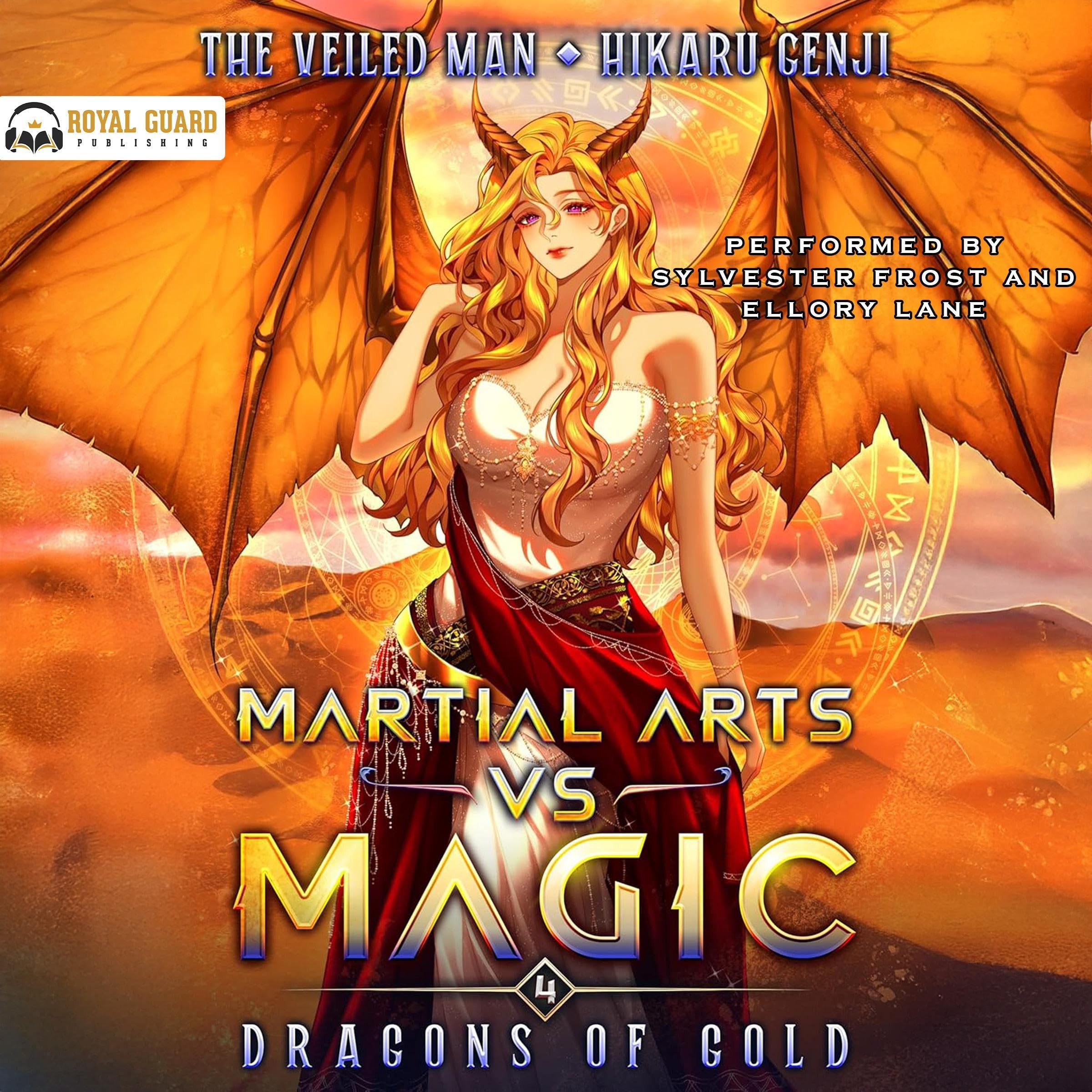 Cover art for Dragons of Gold