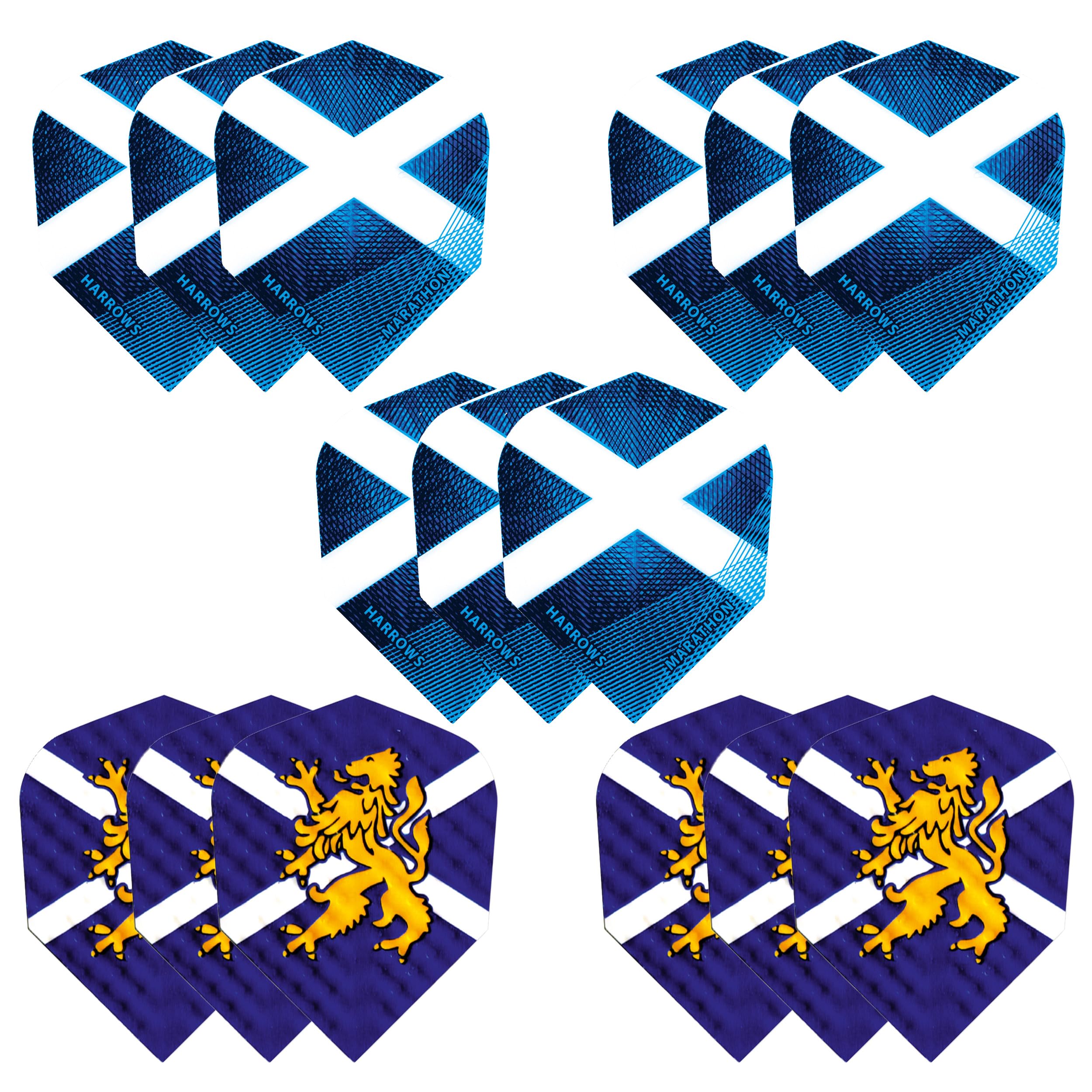 Harrows Ireland – 5 Jeux D’ailerons (15 Pièces) 100 Microns, Extra Résistants, Fabriqués Au Royaume-Uni