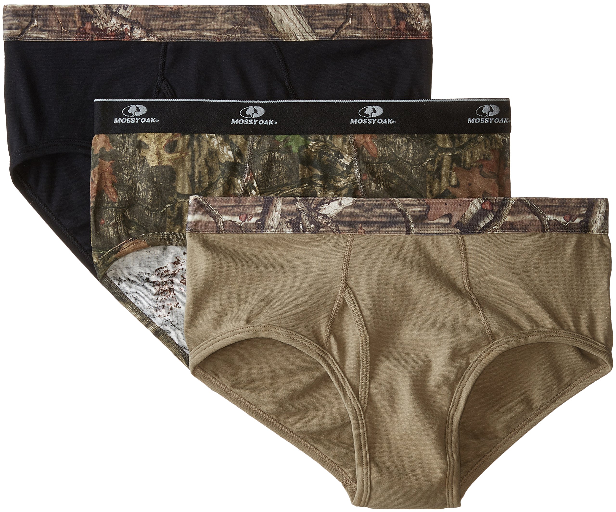Mossy Oak Men's Briefs (3-Pack)