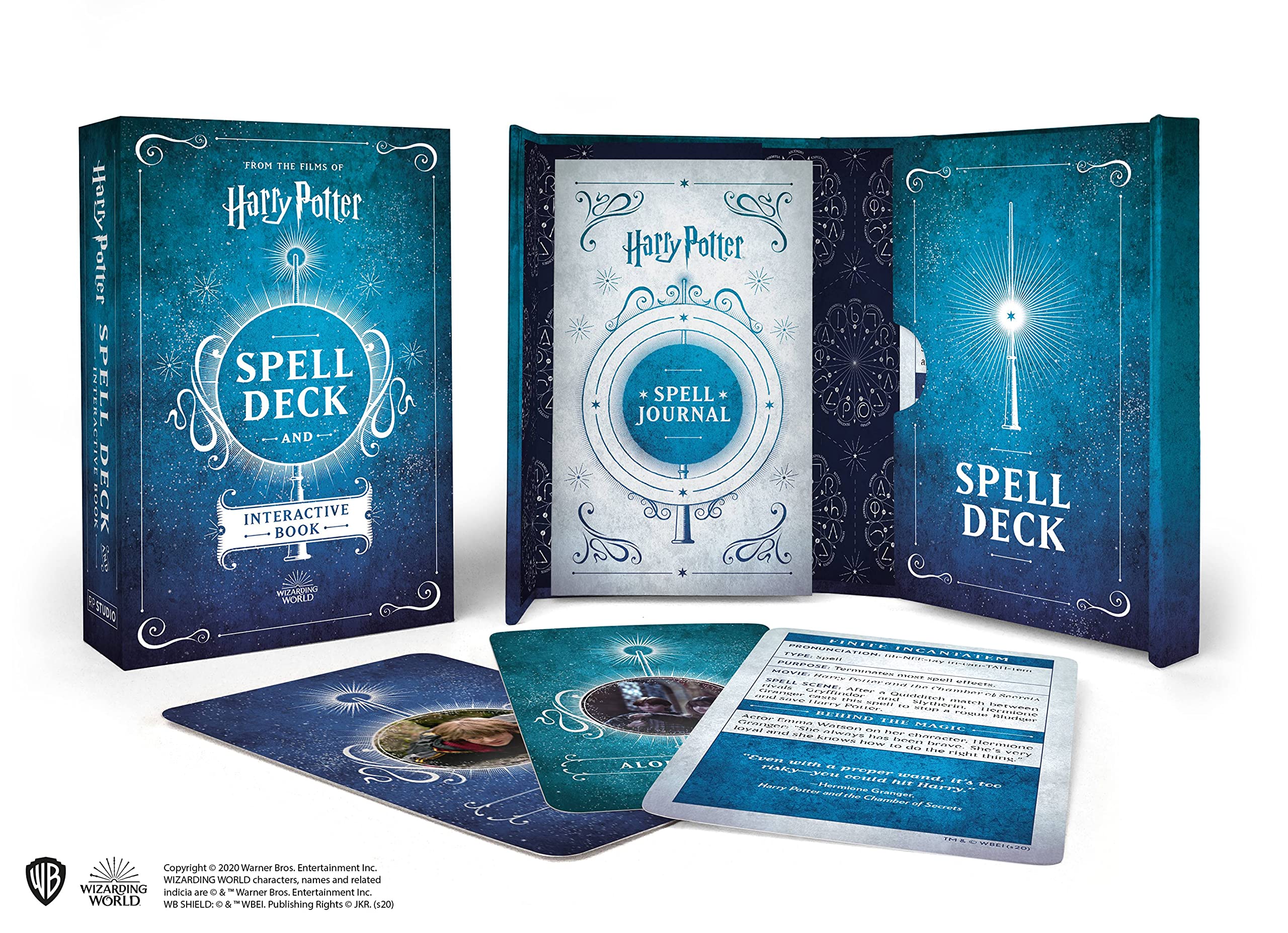 Harry Potter: Spell Deck and Interactive Book of Magic by Don... - 9780762470716