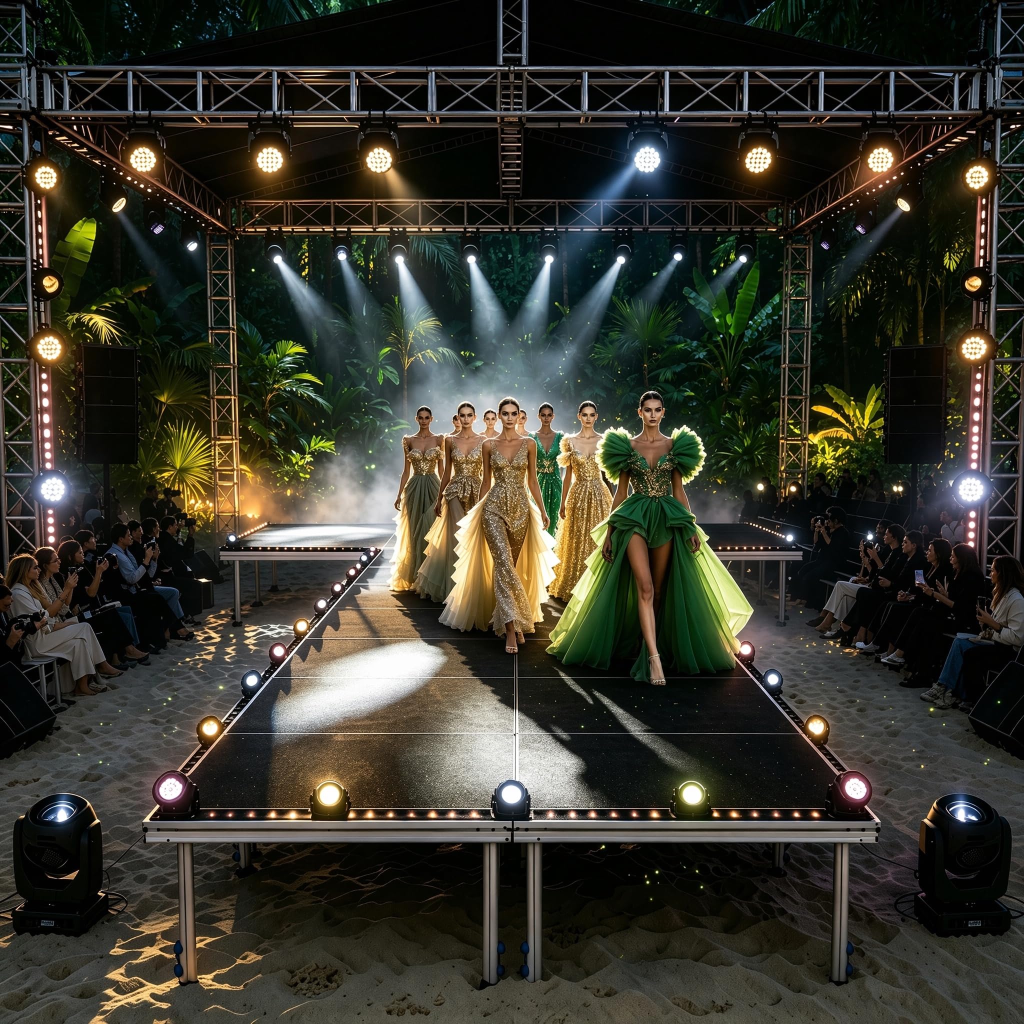16x20FT Portable Stage Platform, Portable Aluminum Performance Deck