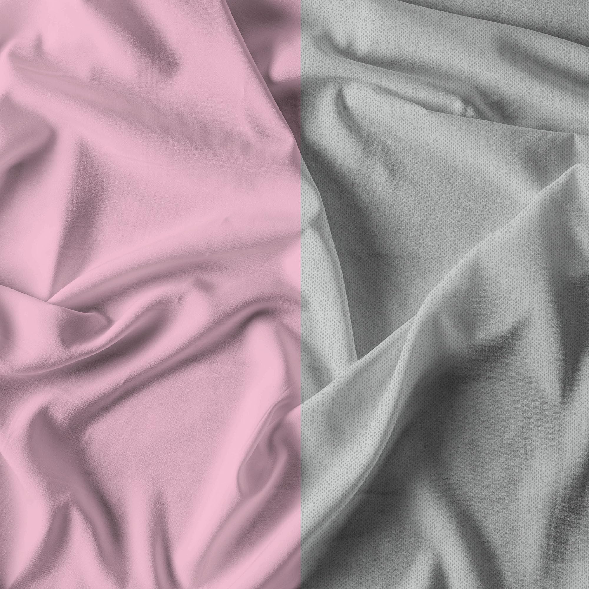 Trend Chic Bed Set, 100% Cotton, Made in Italy, Queen Size, Pink, King single - Image 3