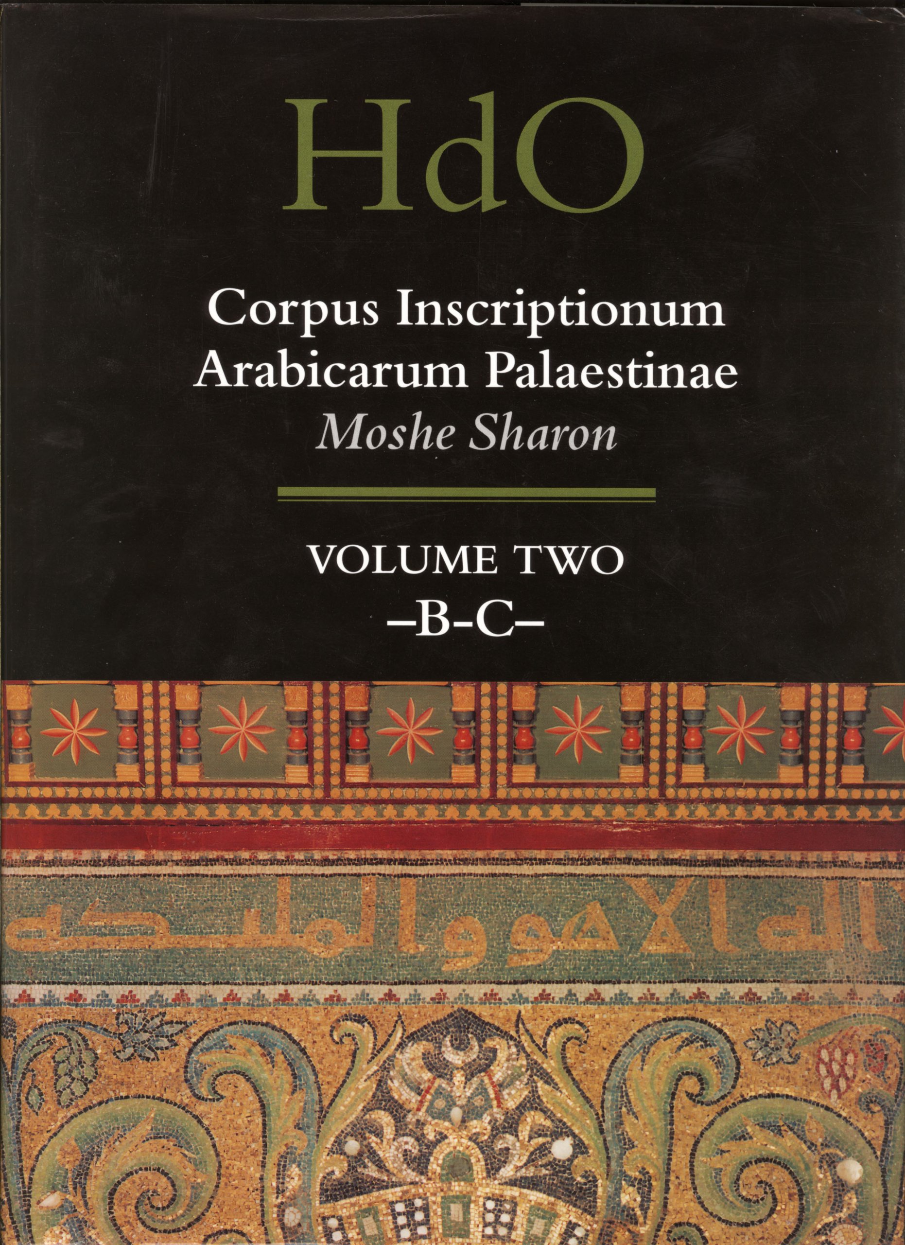 Corpus Inscriptionum Arabicarum Palaestinae: 30/2 (Handbook of Oriental Studies, Middle East , Vol 2)