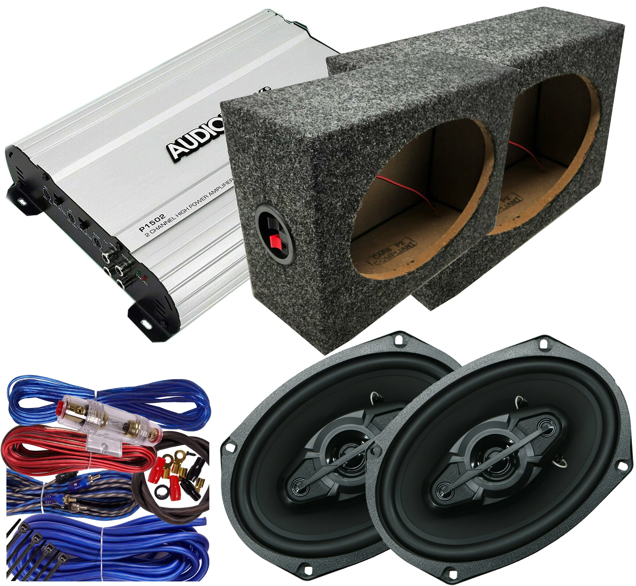 Amazon.com: Gravity SGR694 6x9 4-Way Car Audio Speakers Pair