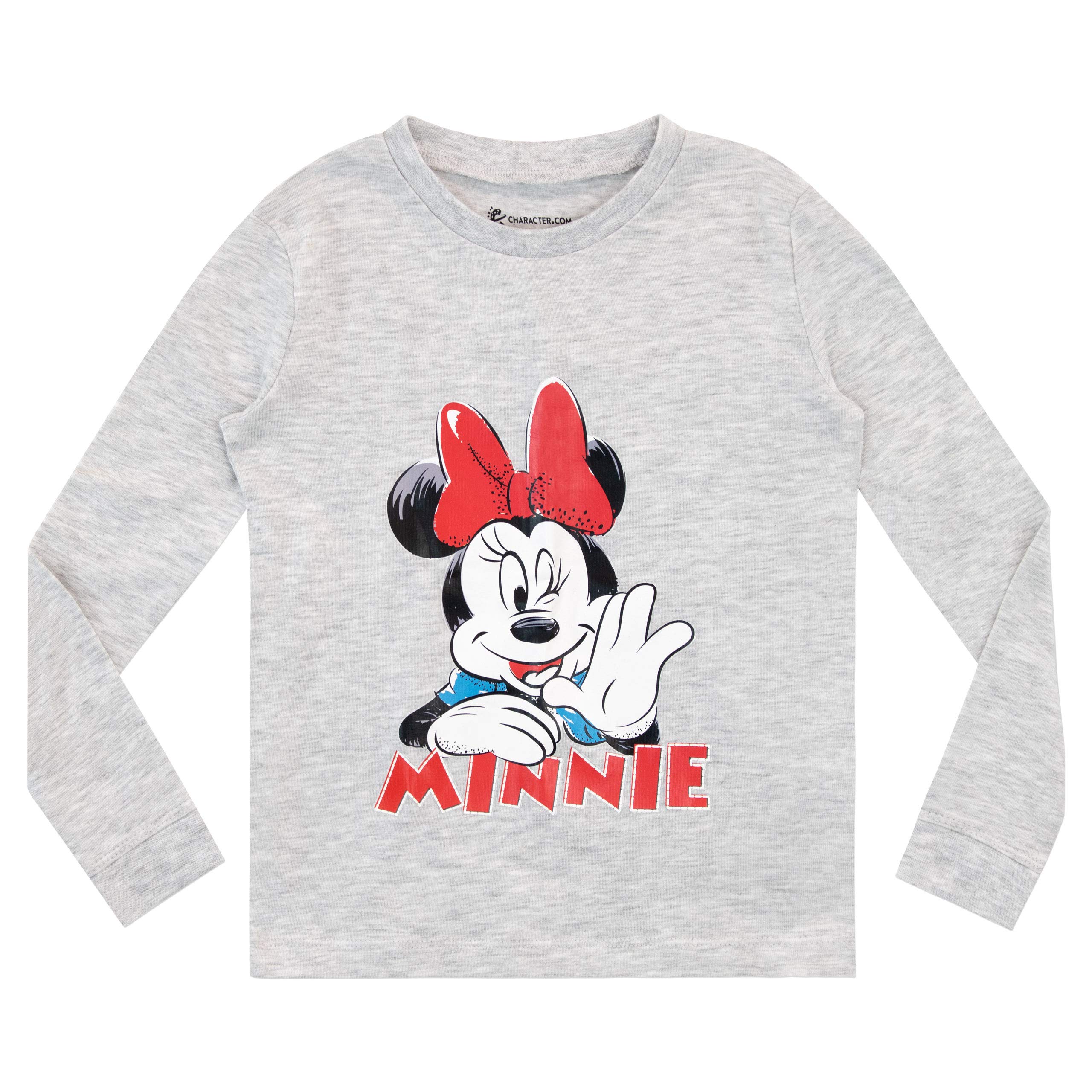 Disney Pigiama a Maniche Lunghe per Ragazze Topolina Vestibilitta Stretta