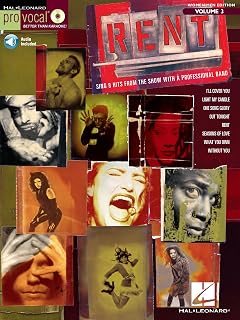Rent Songbook: Pro Vocal Mixed Edition Volume 3 (Pro Vocal Women/Men Edition)