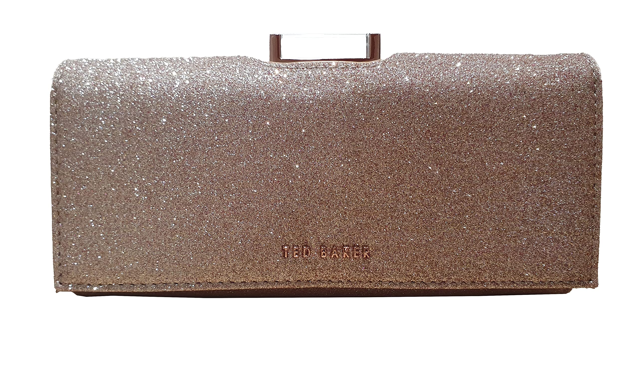 Ted Baker Glareh Large Glitter Bobble Matinee Purse Wallet In