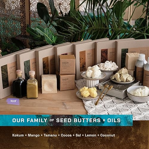 Miniatura 8 de ETHERVA Aceite de tamanu  Sin productos químicos  Aroma natural  Sin refinar, crudo, prensado en frío, solidifica en invierno  Origen indio orgánico