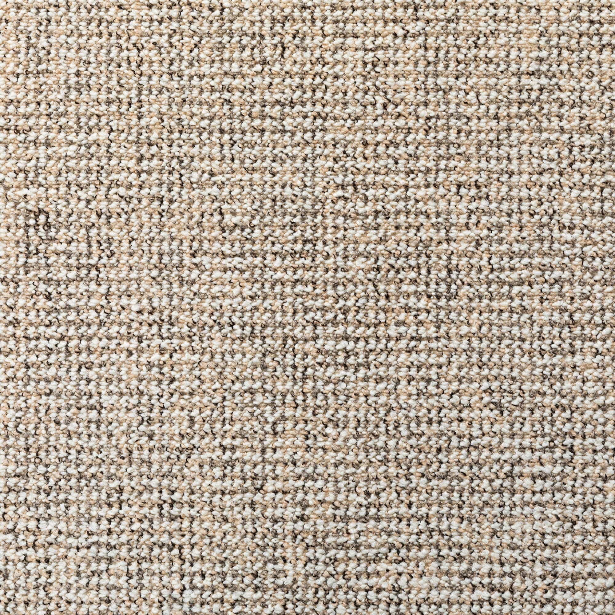 Steffensmeier Teppichboden Rhodos Meterware | Auslegware für Kinderzimmer Wohnzimmer Schlafzimmer | Creme Beige, Größe: 200x100 cm