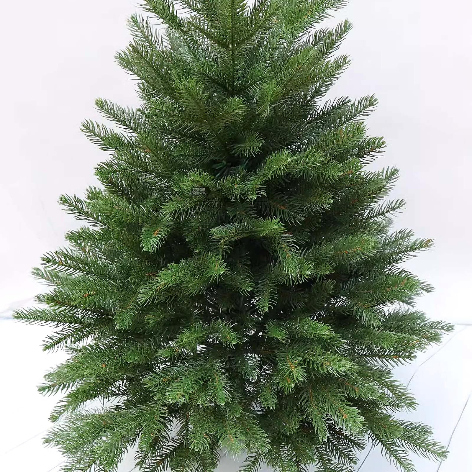 Arbol de Navidad Artificial 70/120/150/180/210/240 cm Plantas Artificiales Pequeño Verde Material PE Árbol de Navidad Decorado para EI Hogar, la Oficina y Fiestas(150cm/59.1")