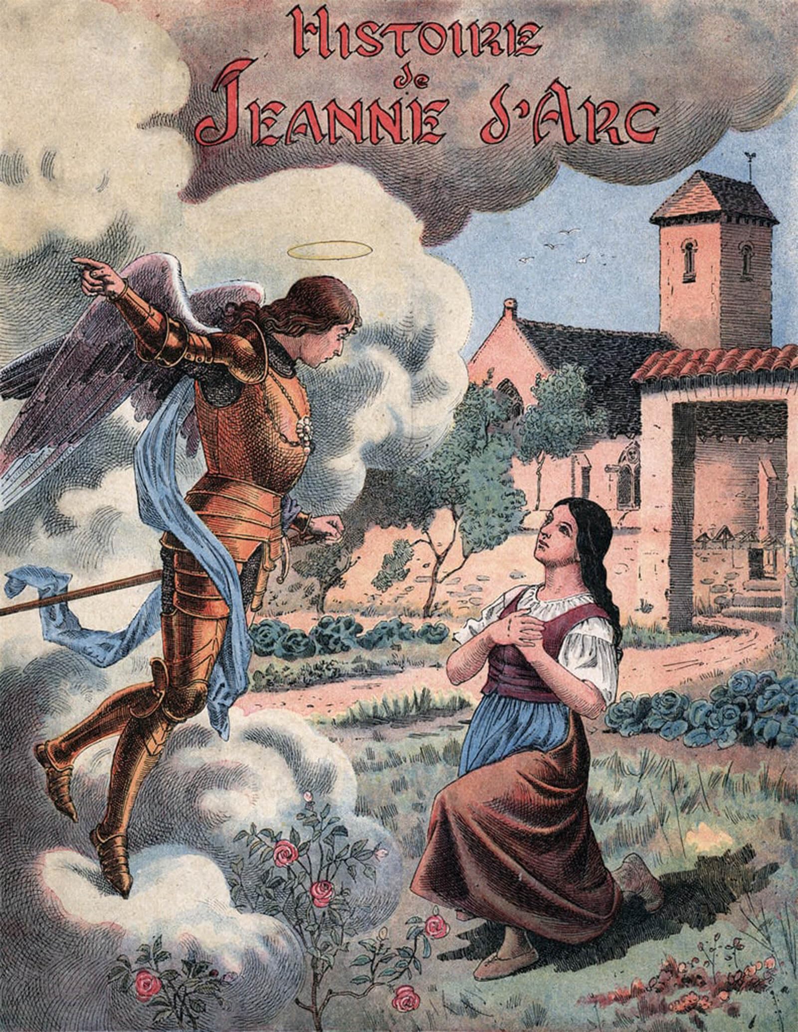 SERENDIPITP Aesthetic Poster Photo Wall Print Retro Picture the Calling of Joan of Arc by Frederic Theodore Lix Modern Wall Artwork for Home Decor 60x90cm