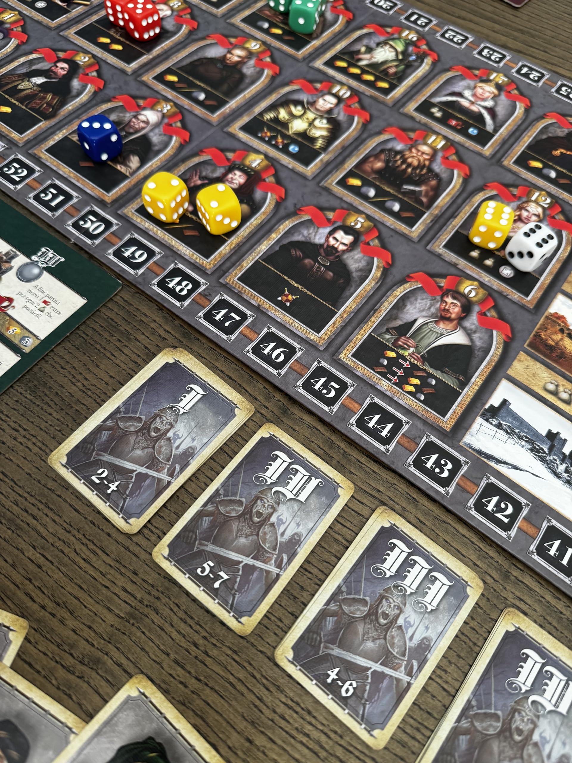 Giochi Uniti - Kingsburg 3° edizione – Gioco da tavolo, 2-5 Giocatori, 10+ Anni, GU772, Edizione italiana