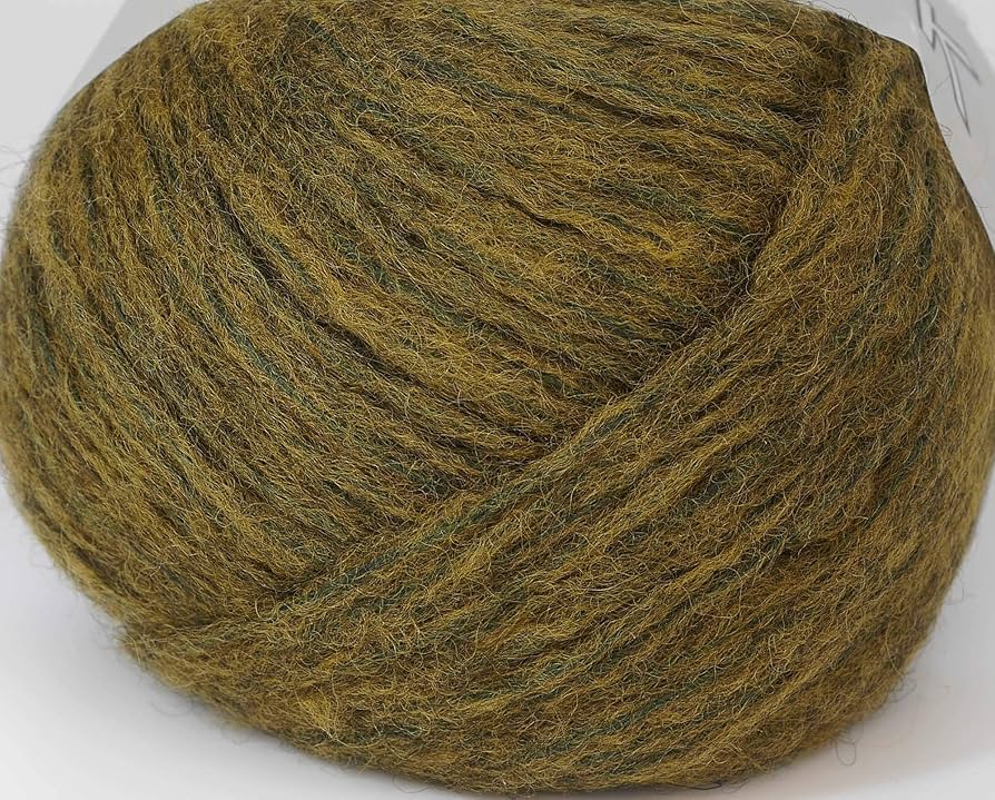 Amazon.co.jp: 横田 DARUMA 毛糸 ギーク 並太 col.8 グリーン 系