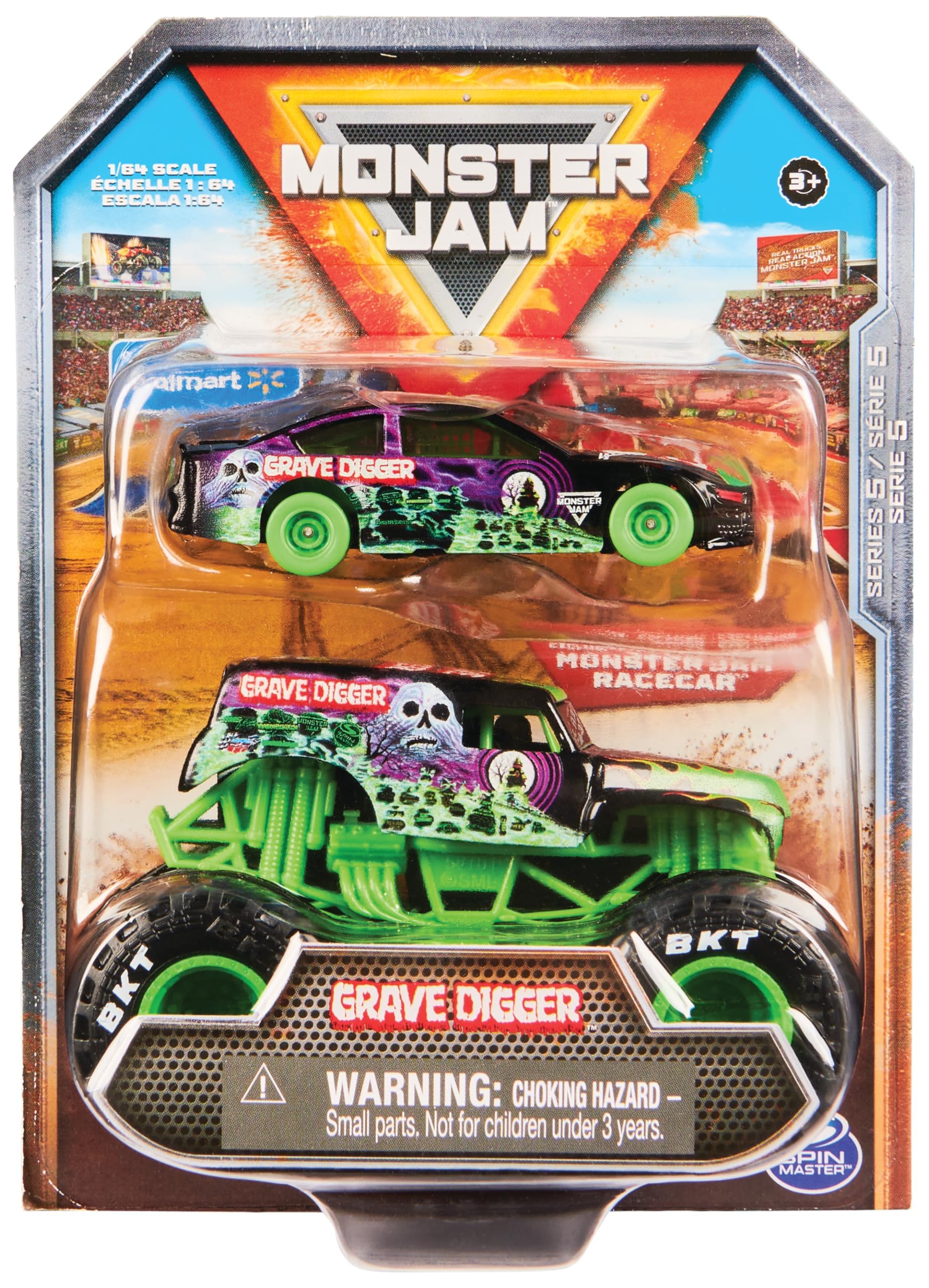 Amazon.co.jp: Monster Jam (モンスタージャム) 1:64スケール トラック