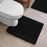 Vista 19 de Resort Collection - Tapete de baño de chenilla, 21 x 34 pulgadas, lino