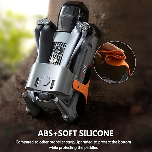 Miniatura 6 de STARTRC Soporte de hélice para accesorios DJI Air 3SAir 3, correa de protección de hélice para hélices DJI Air 3SAir 3 Dron, estabilizador protector