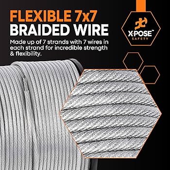 Bページ　c7f Amazon.com: Xpose Safety 7x7 Vinyl-Coated Galvanized Steel