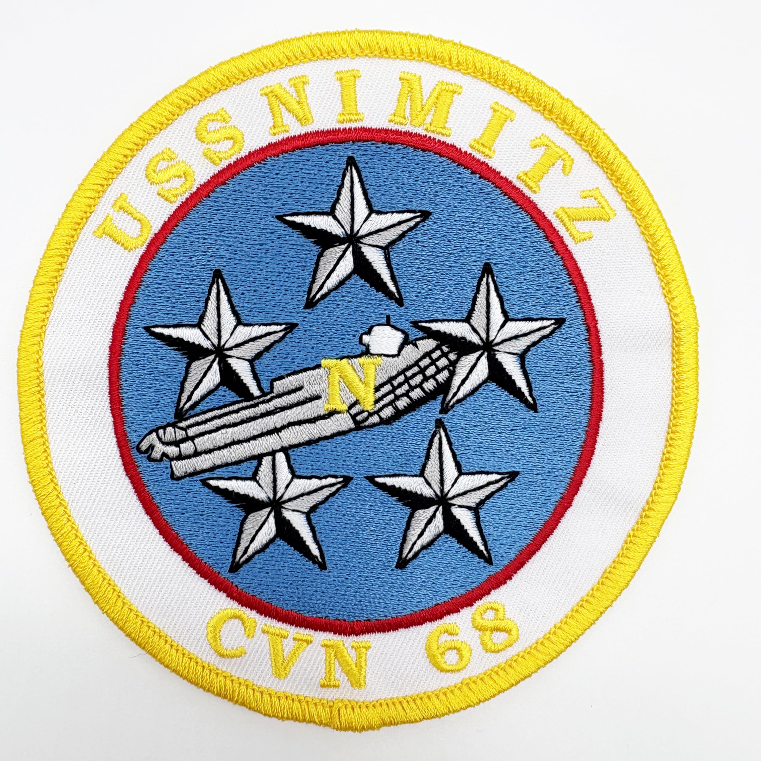 USS Nimitz CVN-68 Patch ââ‚¬â€œ Sew On