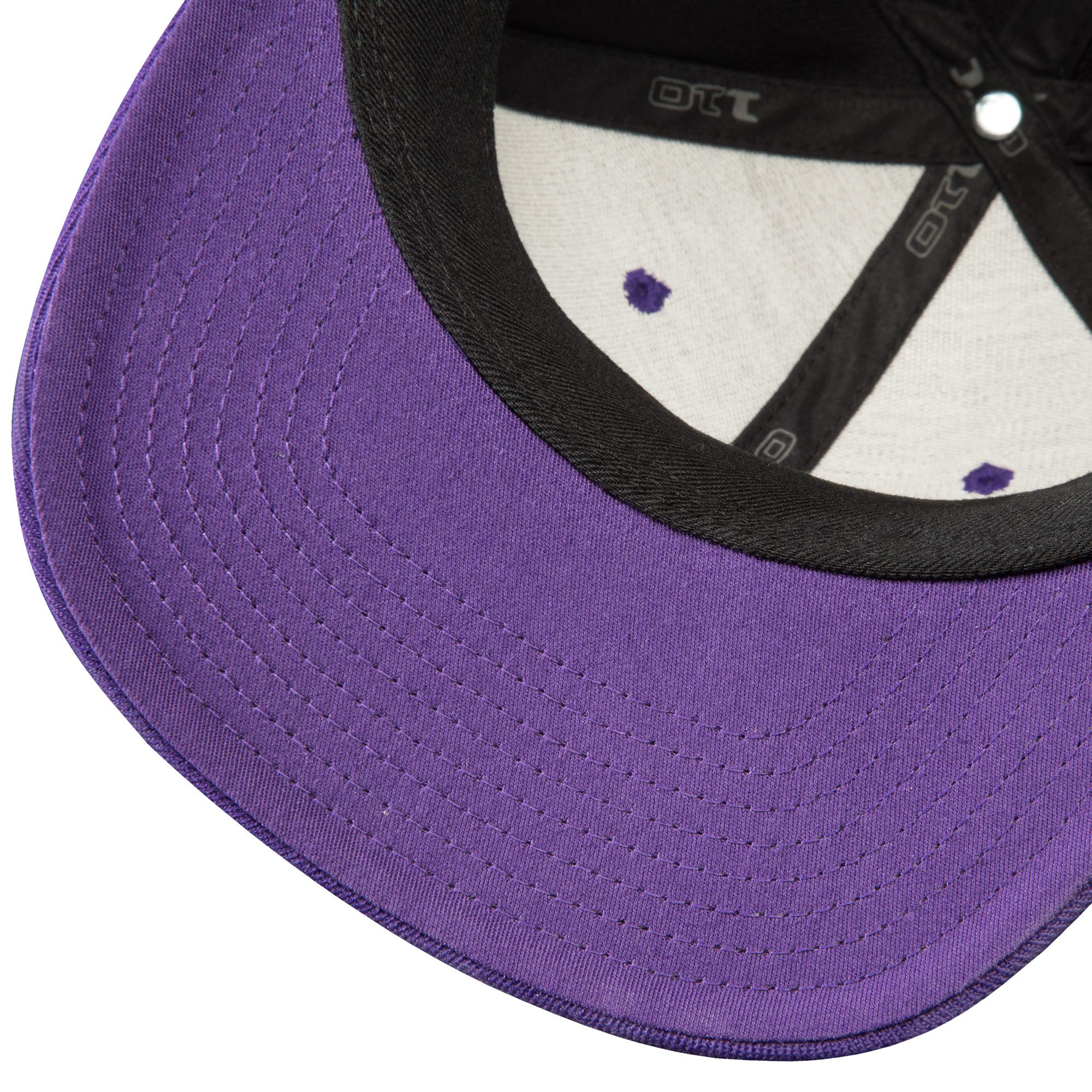 JINX Heroes of The Storm Enter Nexus Snapback Baseball Hat, Black/Purple, One Size