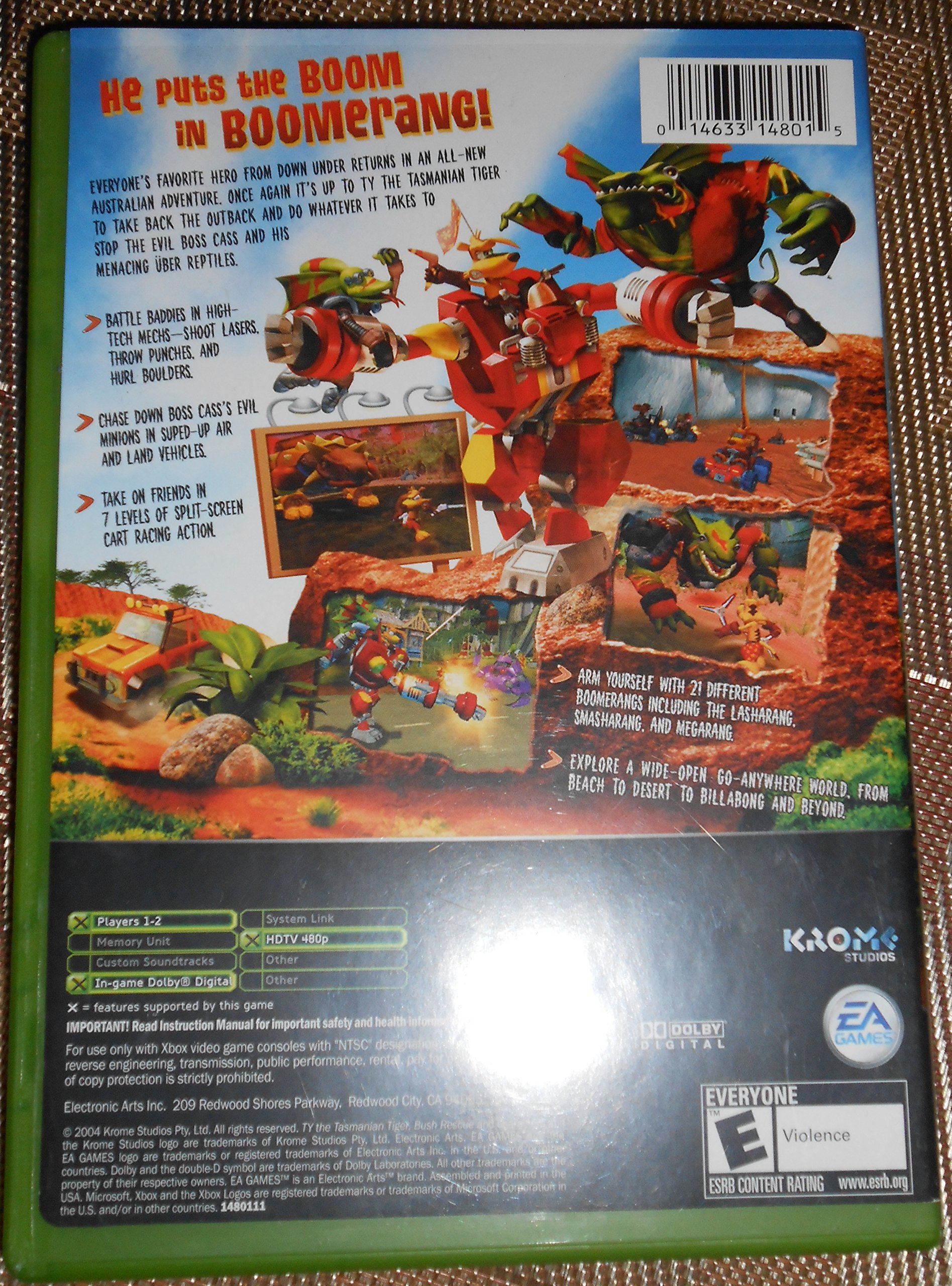 Amazon.com: Ty the Tasmanian Tiger 2 Bush Rescue - Xbox : Video Games