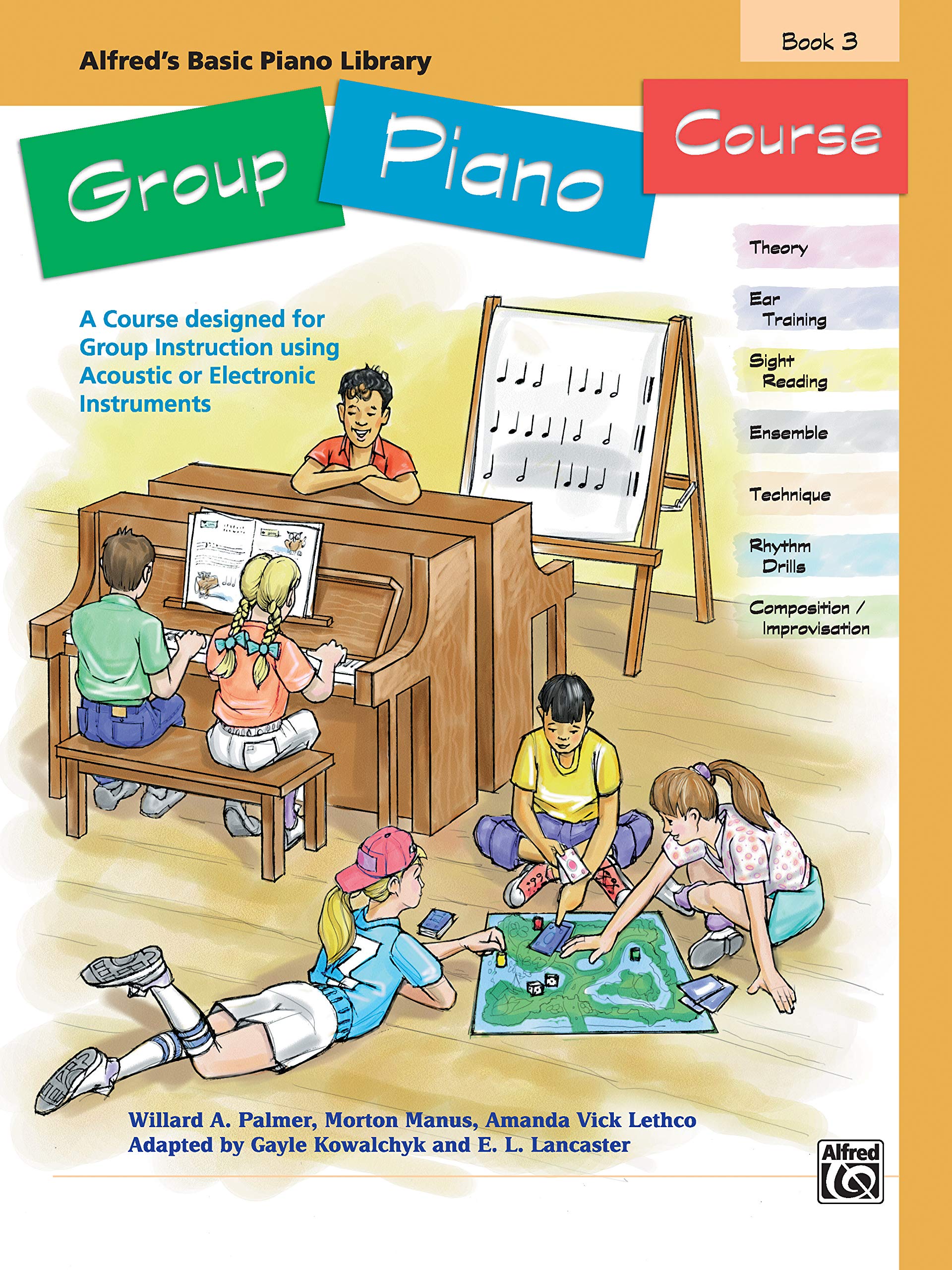 Alfred's Basic Piano Library Group Piano Course: Book 3