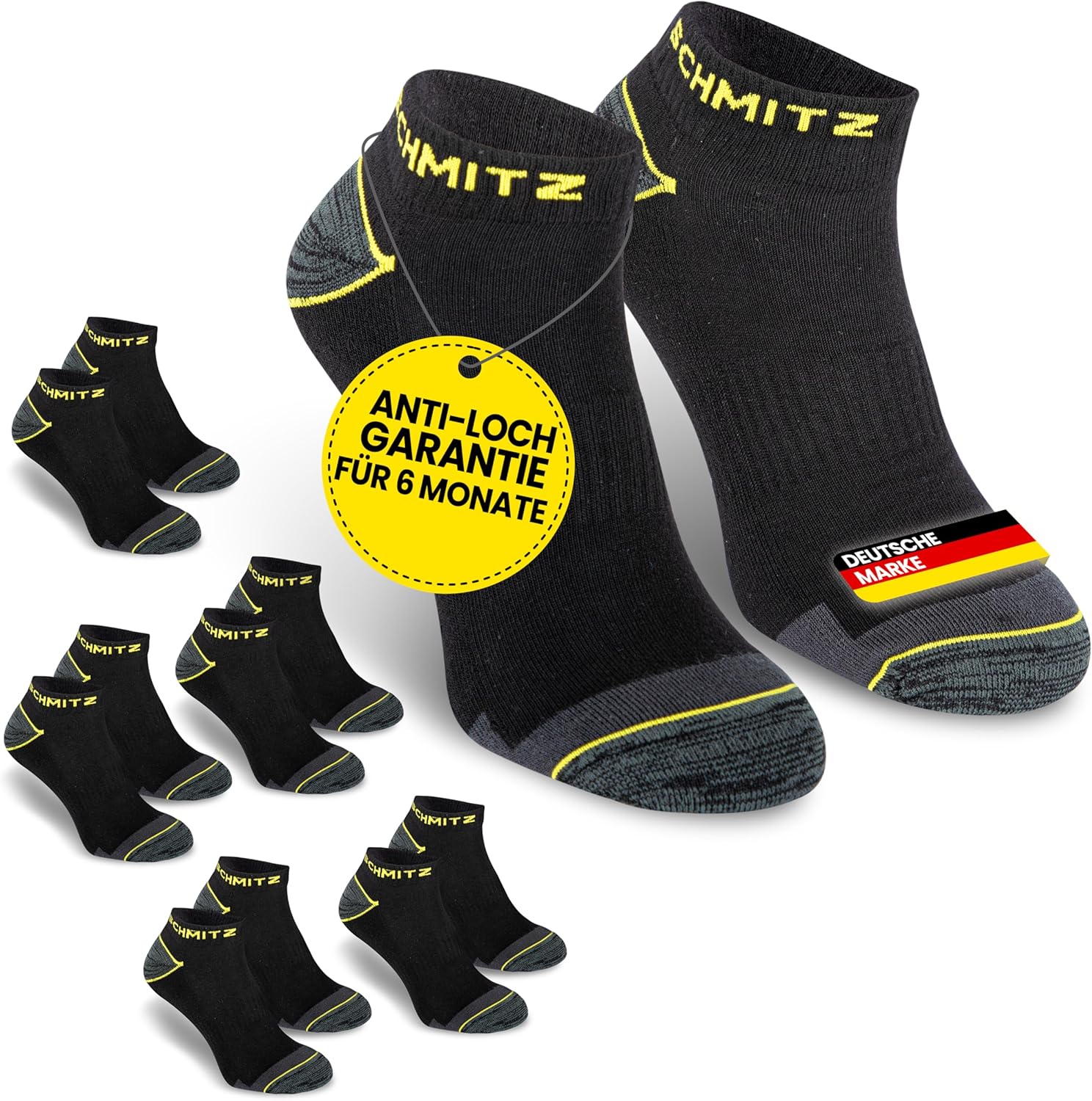 SOXCO 10 Paar Sportsocken - Ultraweich & Atmungsaktiv Für Herren & Damen