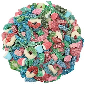 FirstChoiceCandy Sour Mix Gummies Super Mix، 2 رطل