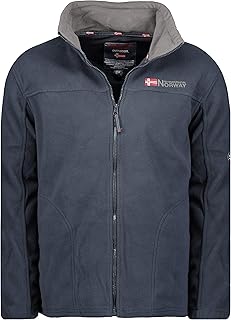 Geographical Norway Herren Fleecejacke Texas Winter Übergangsjacke