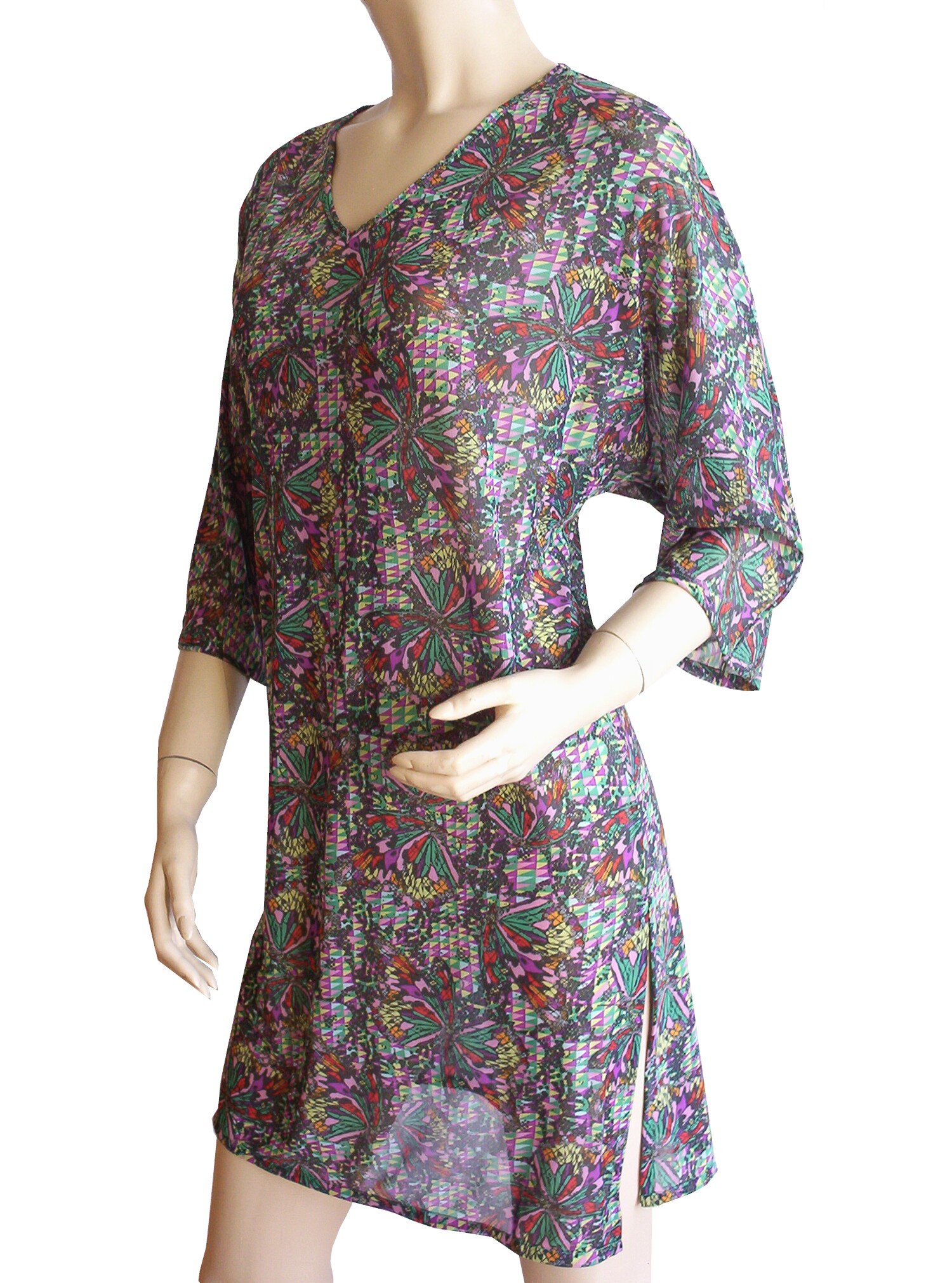 Solar - Paréo - À Fleurs - Femme - Vert - S