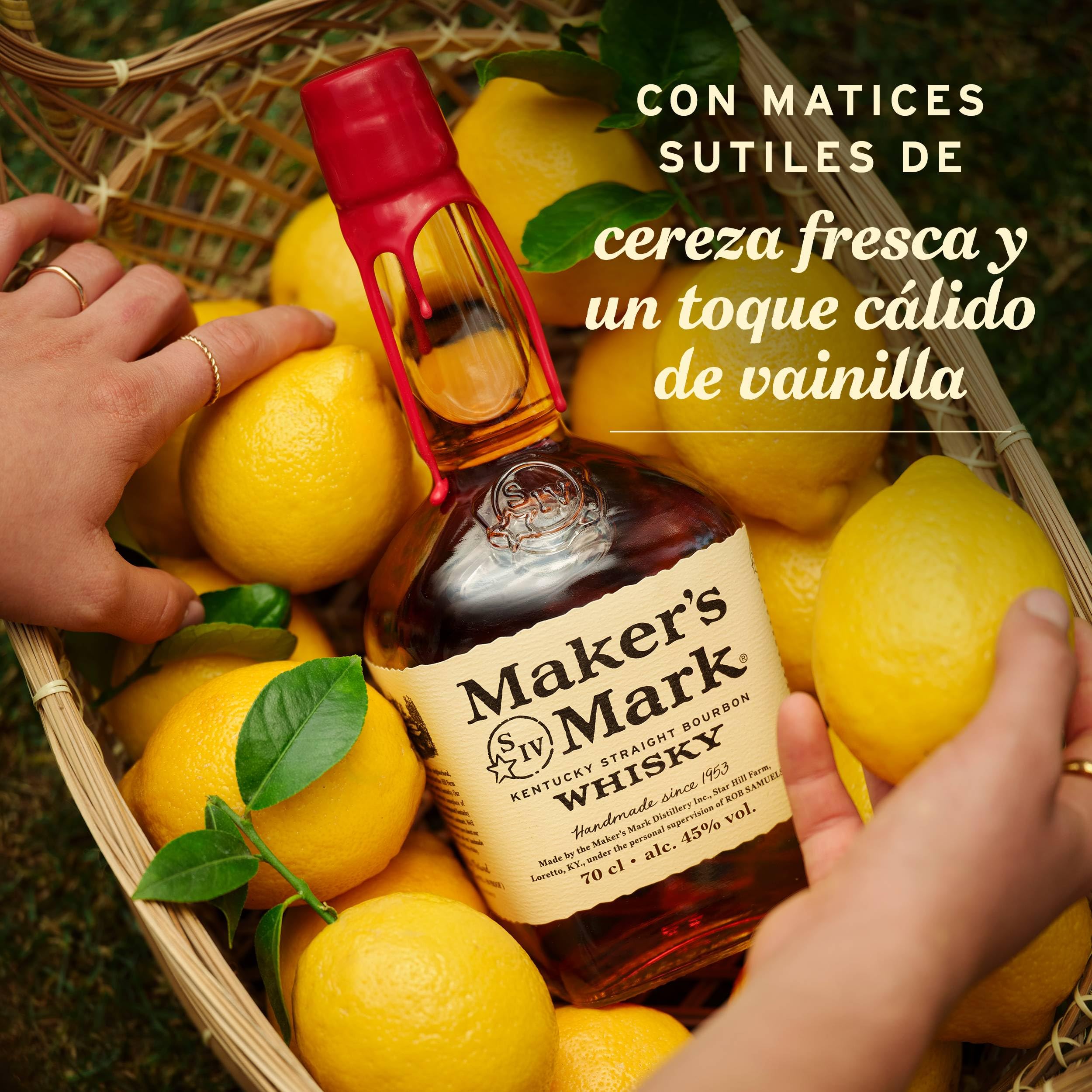 Maker's Mark Whisky Kentucky Straight Bourbon 70cl