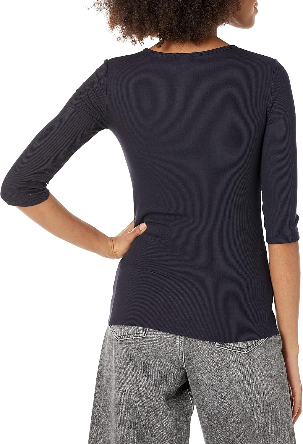 Vince Women's Elbow Sleeve Crew Neck Top - Image 2