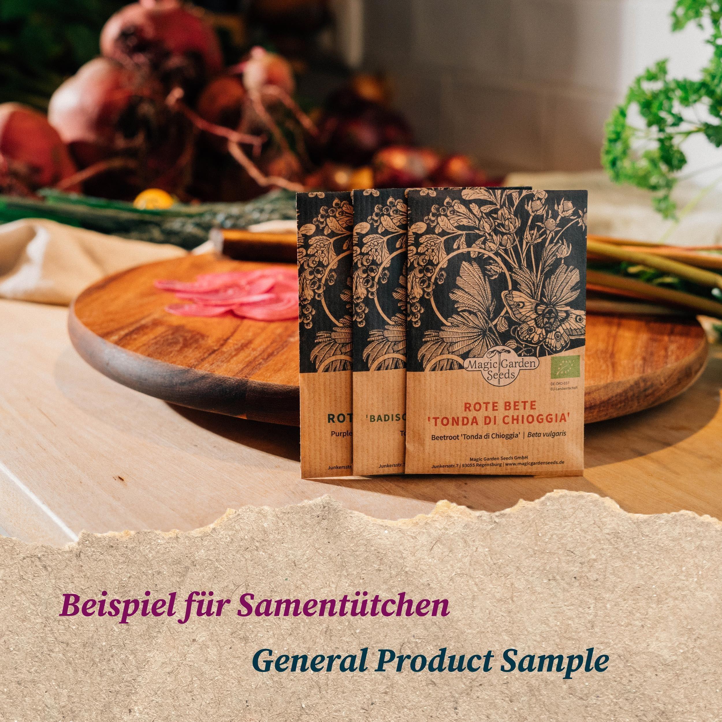 Les légumes sauvages - Coffret cadeau de semences avec 8 espèces plutôt inconnues pour le jardin
