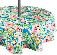 Vista 10 de DII Summer Floral - Colección de mesa para exteriores, resistente a las manchas y al agua, juego de servilletas, floral