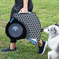 Vista 16 de Franklin Pet Supply Co. - Lanzador automático de discos para perros - Ready Set Fetch - Juguete lanzador portátil para perros - Funciona